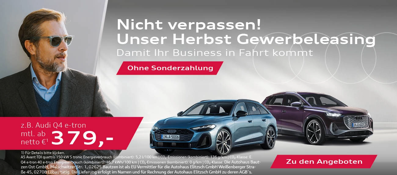 Audi Gewerbe Leasing Q4