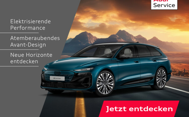  Der Audi A6 Avant e-tron